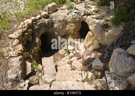 Torralba d ' en Salord prähistorische Siedlung Menorca Menorca Stockfoto