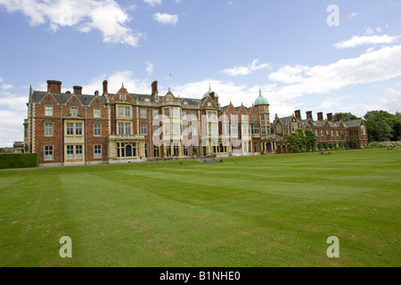 Sandringham Haus Queens Landsitz in der Nähe von Kings Lynn Norfolk UK Stockfoto