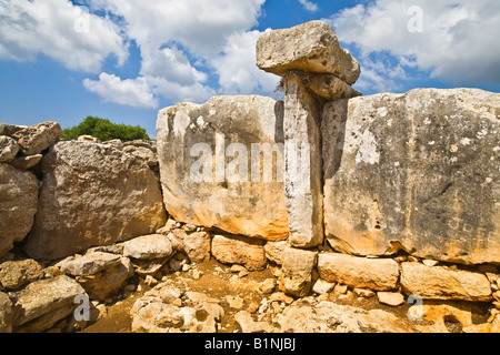 Torre d ' en Galmes talayotische Siedlung Menorca Stockfoto