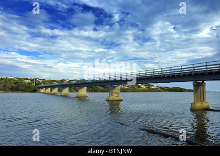 Arthur River Bridge Stockfoto