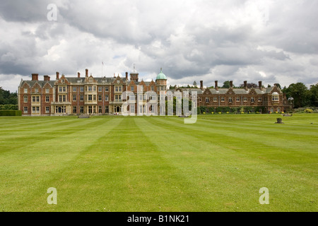 Sandringham Haus Queens Landsitz in der Nähe von Kings Lynn Norfolk UK Stockfoto