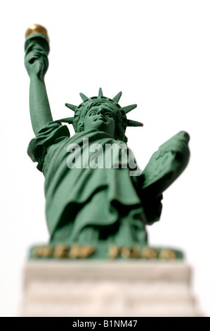 Miniatur der Freiheitsstatue ornament Stockfoto