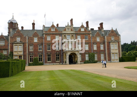 Sandringham Haus Queens Landsitz in der Nähe von Kings Lynn Norfolk UK Stockfoto