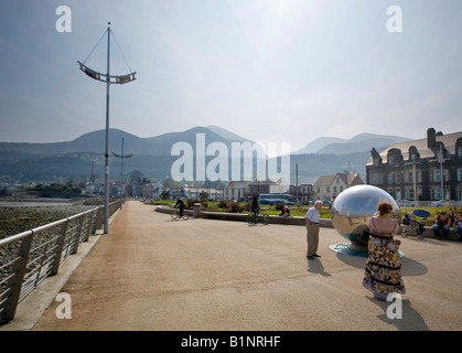 Newcastle-Co, Nordirland Stockfoto