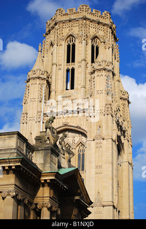 Wills Memorial Building, der University of Bristol Park Street, Bristol, England, United Kingdom Stockfoto