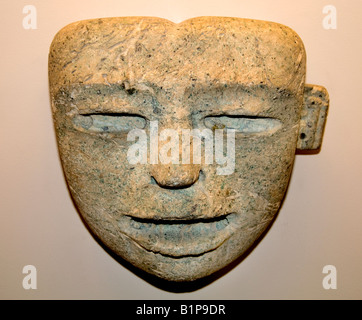 Maskieren von Teotihuacan 150 v. Chr. 750 AD Olmeken Native American Indian Mexico Mexican Museum Stockfoto