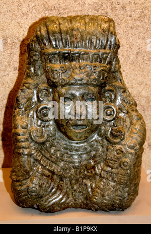 Büste von Quetzalcoatl 1350 1521 AD aztekischen Native American Indian Mexico Mexican Museum Stockfoto