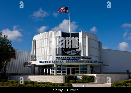 Kennedy Space Center Astronaut Hall des Ruhm-Gebäudes am John F Kennedy Space Center in Cape Canaveral Florida USA Stockfoto