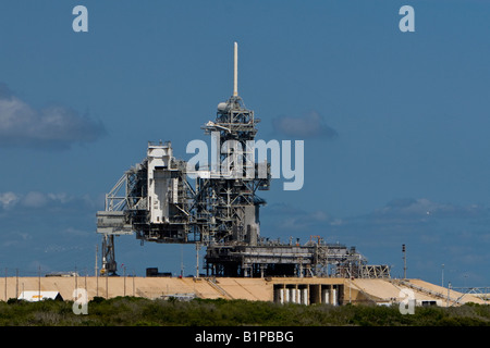 Space Shuttle Launchpad an der Cape Canaveral Air Station Florida USA Stockfoto