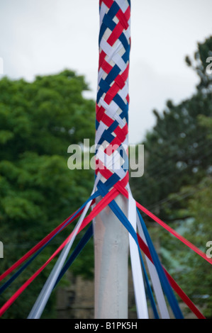 Warnen Zeremonie Castleton Peak District Derbyshire England UK Stockfoto