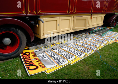 UK Carters Dampf Kirmes im Clissolds Park, London. Foto © Julio Etchart Stockfoto