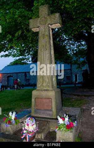 Warnen Zeremonie Castleton Peak District Derbyshire England UK Stockfoto