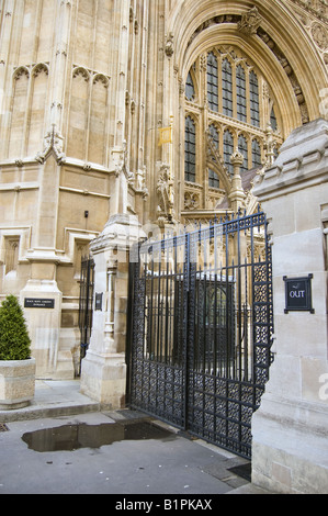 Black Rod Garten Eingang Stockfoto