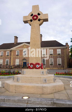 Kriegerdenkmal in Bury St Edmunds, Suffolk, UK Stockfoto