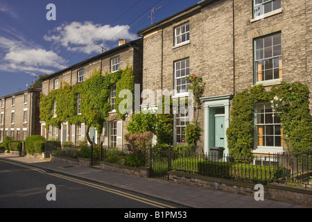 malerische Well Street in Bury St Edmunds, UK Stockfoto