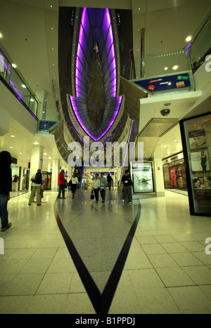 Ein Schuss von Oxford Street Plaza Shopping Centre. Stockfoto