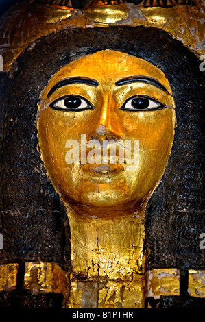 Bestattung Assemblage Dame Henutmehyt Theben West Bank 1279 1213 Ägypten Ägyptisches museum Stockfoto