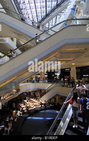 Singapore Raffles City Shopping mall Stockfoto
