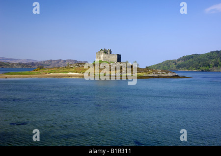 Castle Tioram, Moidart, Ardnamurchan Penisular, Highlands, Schottland Stockfoto