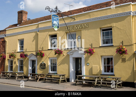 Der Swan Hotel Thaxted Essex Stockfoto