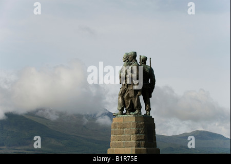 Commando Memorial, Highlands, Schottland Stockfoto