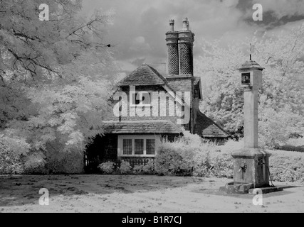 Blaise Hamlet Hütten Henbury Bristol England Stockfoto