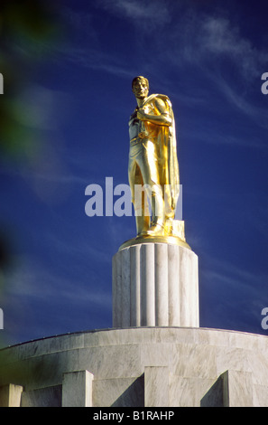 Blick auf den Oregon Pionier-Statue auf der Oregon State Capitol Gebäude Salem Oregon Stockfoto