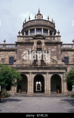 Innenhof der Instituto Cultural de Cabanas, ein UNESCO-Weltkulturerbe in Guadalajara, Jalisco, Mexiko Stockfoto