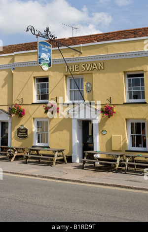 Der Swan Hotel Thaxted Essex Stockfoto