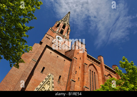 Maria-Hilf-Kirche-Kirche auf der Auer Dult Markt, München, Bayern, Deutschland, Europa Stockfoto