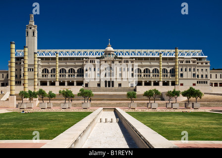 Olympiastadion Estadi Olímpic Lluís Companys oder Estadi Olimpic de Montjuïc auf dem Montjuic Hügel der Juden, Barcelona, Spai Stockfoto