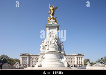 Das Victoria Memorial vor Buckingham Palace, London, England, Großbritannien, Europa Stockfoto