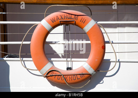 Rettungsring, Stockholm, Schweden, Skandinavien, Europa Stockfoto