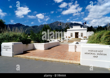 Hugenotten-Gedenkmuseum, Franschhoek, Westkap, Südafrika Stockfoto