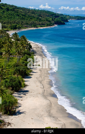 Abgelegenen Bucht in der Nähe von Senggigi Lombok Insel kleinen Sunda-Inseln, Indonesien, Asien Stockfoto