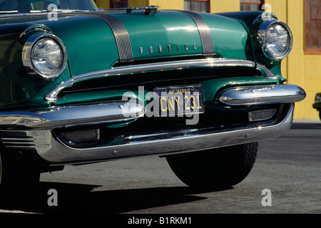 Nummer der Platte, Oldtimer, San Francisco, Kalifornien, USA Stockfoto