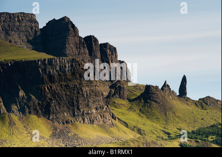 Storr. Der Old Man of Storr Felsformation Isle Of Skye. Schottland Stockfoto