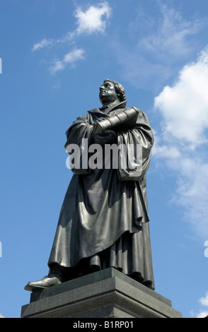 Martin-Luther-Denkmal, Dresden, Sachsen, Deutschland, Europa Stockfoto