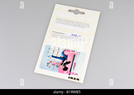 IKEA-Kundenkarte, Einkaufen, Gutschein, Gutschein, Gutschein Stockfoto
