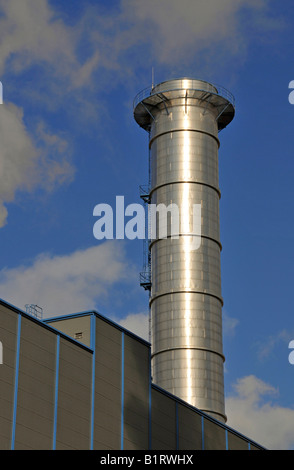 Niel II, moderne KWK-Kraftwerk in Köln, Gas- und Dampfturbine angetrieben, North Rhine-Westphalia, Germany, Europe Stockfoto