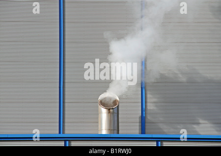 Niel II, moderne KWK-Kraftwerk in Köln, Gas- und Dampfturbine angetrieben, North Rhine-Westphalia, Germany, Europe Stockfoto