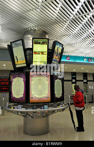 Foyer des Madison Square Garden in Manhattan, New York City, USA Stockfoto