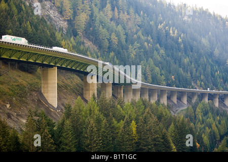 Brennerpass in Norditalien Stockfoto