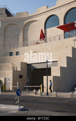 Israel Jerusalem Mamilla Nachbarschaft Alrov Projekt neue große Shoppingmall und Wohnprojekt Stockfoto