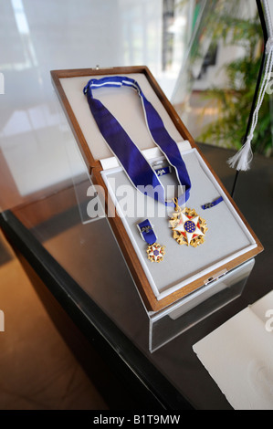 Presidential Medal Of Freedom an Muhammad Ali Center in Louisville Kentucky KY angezeigt Stockfoto