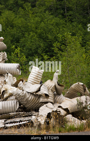 Geborgenen Aluminium Düker. Stockfoto