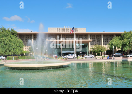 Haupteingang des Universitätsklinikums an der Stanford University Palo Alto California Stockfoto