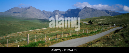 Schwarzen Cullins, Isle Of Skye, Schottland Stockfoto