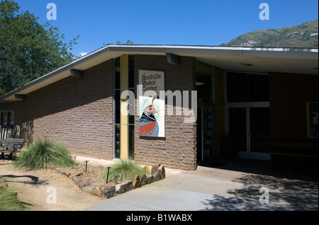 Die Foothills Visitor Center, nahe dem Ash Mountain Eingang, Sequoia Nationalpark, Kalifornien, USA. Stockfoto