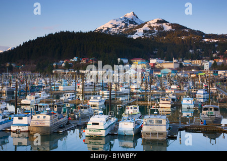 Bootshafen Cordova Alaska Stockfoto